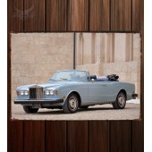 Металлическая табличка Rolls-Royce Corniche (I) 576